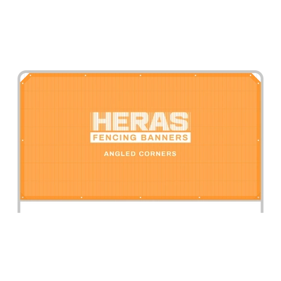  Heras - Fencing - Banners Angled - Corners