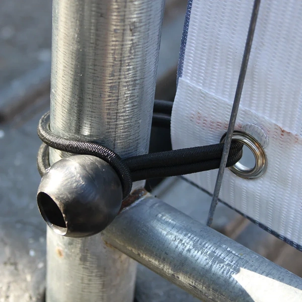 Heras Fencing Banners - Eyelet Bungee - Rear
